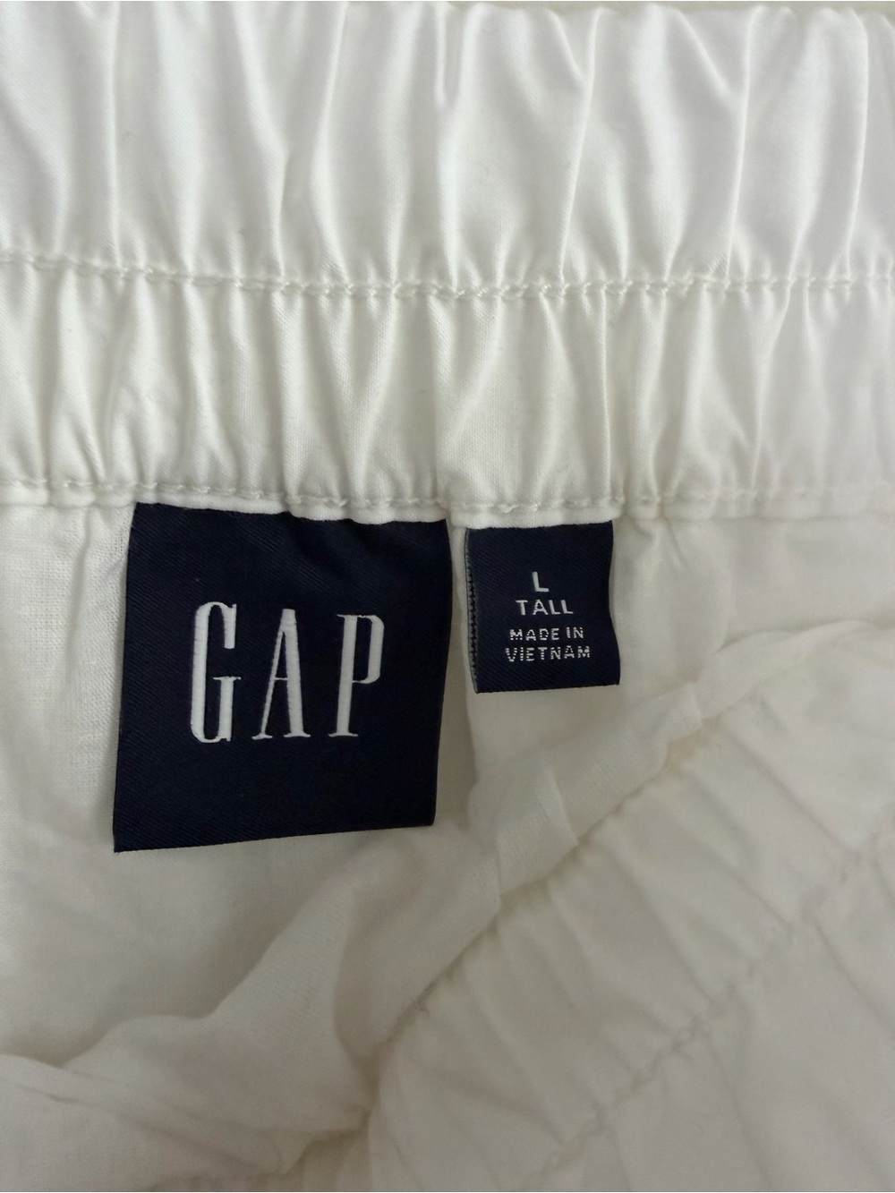 GAP White Full-Length Elastic Waist Maxi Skirt - Picture 2 of 3
